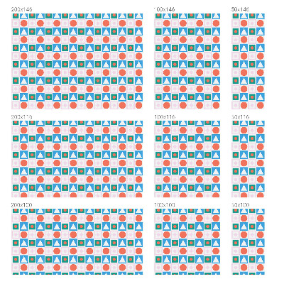 Samolepiaca fólia na sklo vitrážová Abstraktné vzory