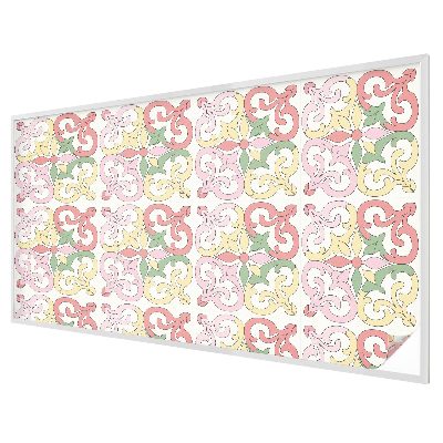 Nepriehľadná fólia na okno Kvetinové ornamenty