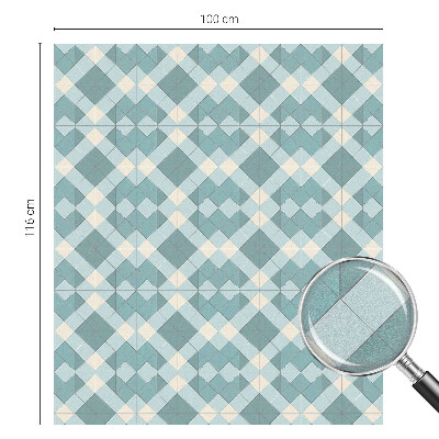 Ochranná fólia na sklo vitráž Geometrické vzory