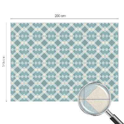 Ochranná fólia na sklo vitráž Geometrické vzory