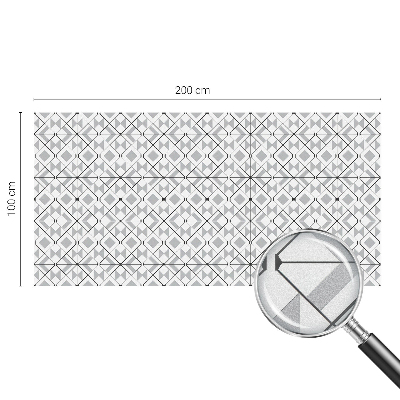 Nepriehľadná fólia na okno Geometrické vzory