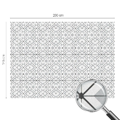 Nepriehľadná fólia na okno Geometrické vzory