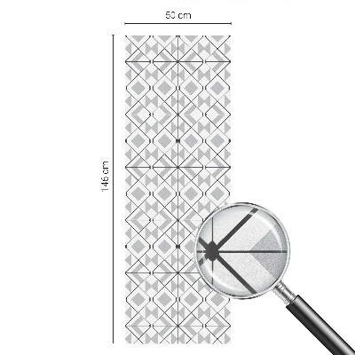 Nepriehľadná fólia na okno Geometrické vzory