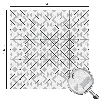 Nepriehľadná fólia na okno Geometrické vzory