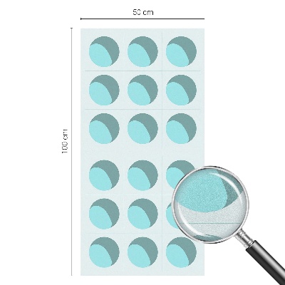 Matná fólia na okno vitráž Moderné kolesá