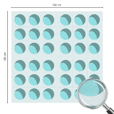 Matná fólia na okno vitráž Moderné kolesá