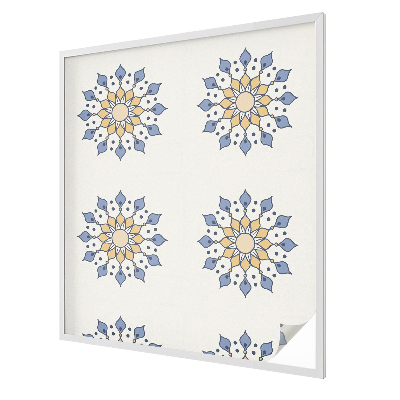 Matná fólia na okno vitráž Dekoratívna mandala