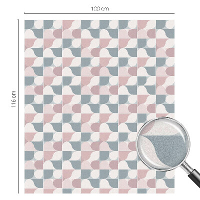 Nepriehľadná fólia na okno Pastelové vzory