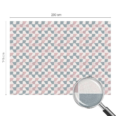 Nepriehľadná fólia na okno Pastelové vzory