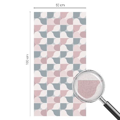 Nepriehľadná fólia na okno Pastelové vzory