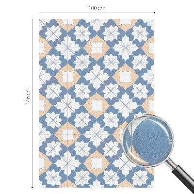 Fólia na sklo na ochranu súkromia Symetrické vzory