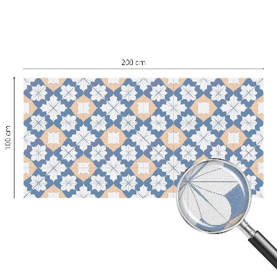 Fólia na sklo na ochranu súkromia Symetrické vzory