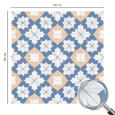 Fólia na sklo na ochranu súkromia Symetrické vzory