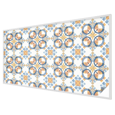 Matná fólia na okno vitráž Geometrický vzor