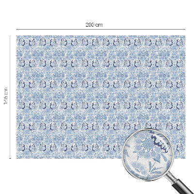 Fólia na sklo na ochranu súkromia Kvetinový vták