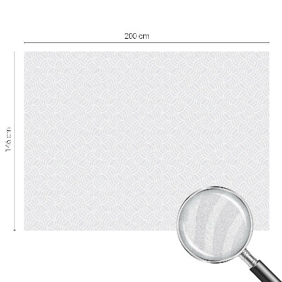 Samolepiaca fólia na sklo vitrážová Vlny harmónie