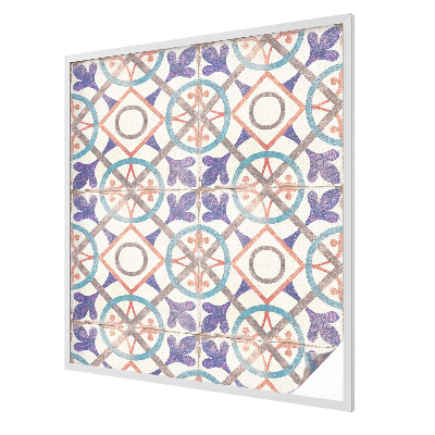 Ochranná fólia na sklo vitráž Farebné mozaiky