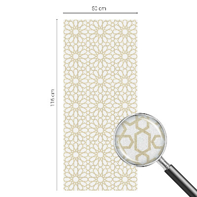 Nepriehľadná fólia na okno Geometrické vzory