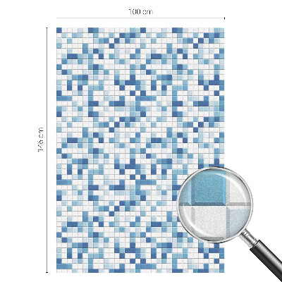 Nepriehľadná fólia na okno Hra s dlaždicami