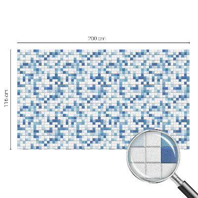 Nepriehľadná fólia na okno Hra s dlaždicami