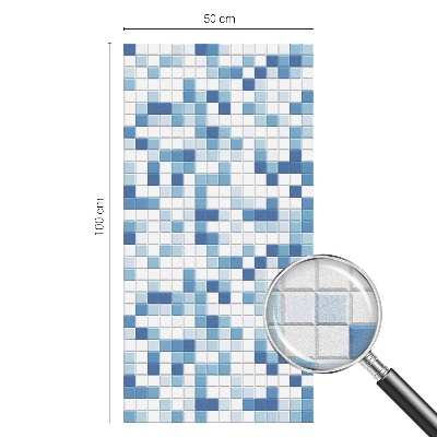 Nepriehľadná fólia na okno Hra s dlaždicami
