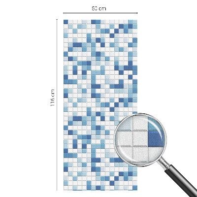 Nepriehľadná fólia na okno Hra s dlaždicami