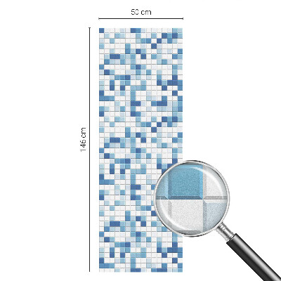 Nepriehľadná fólia na okno Hra s dlaždicami