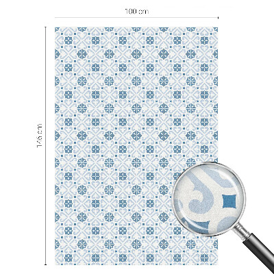 Fólia na sklo na ochranu súkromia Kachľové dekorácie