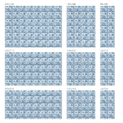 Samolepiaca fólia na sklo vitrážová Tropická krajina