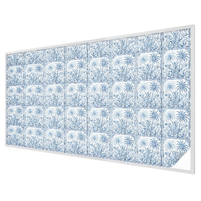 Samolepiaca fólia na sklo vitrážová Tropická krajina