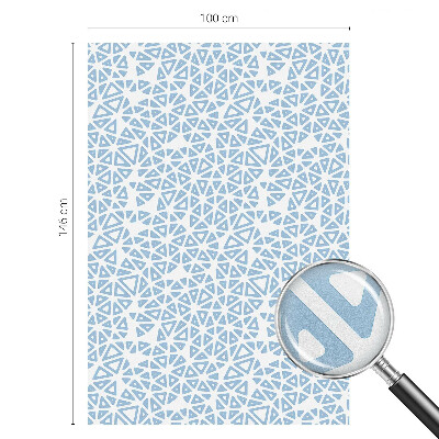 Ochranná fólia na sklo vitráž Geometrické vzory