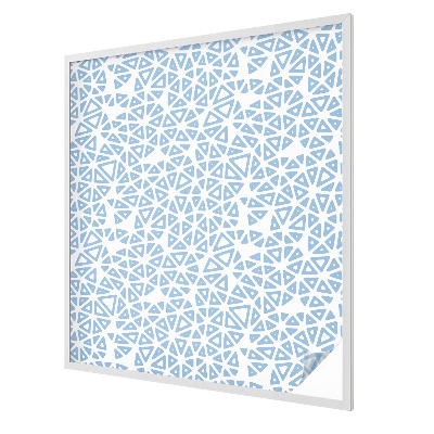 Ochranná fólia na sklo vitráž Geometrické vzory