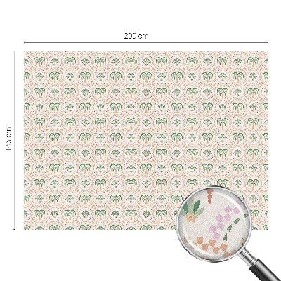 Fólia na sklo na ochranu súkromia Exotické palmy