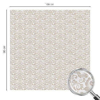 Nepriehľadná fólia na okno Dekoratívna elegancia