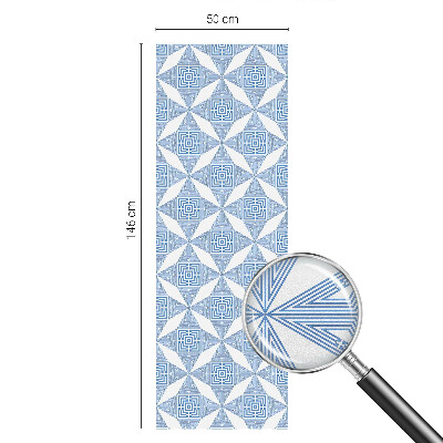 Matná fólia na okno vitráž Geometrické bludiská