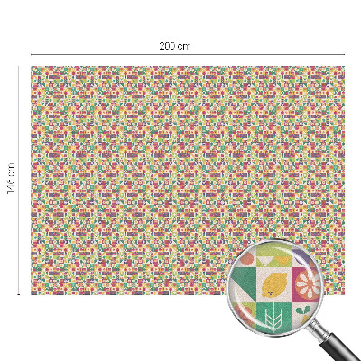 Samolepiaca fólia na sklo vitrážová Farebná abstrakcia