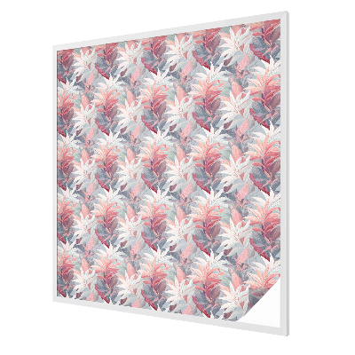 Fólia na sklo na ochranu súkromia Kvetinové listy