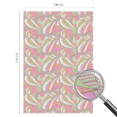 Nepriehľadná fólia na okno Farebný cikcak