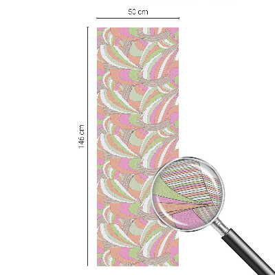 Nepriehľadná fólia na okno Farebný cikcak