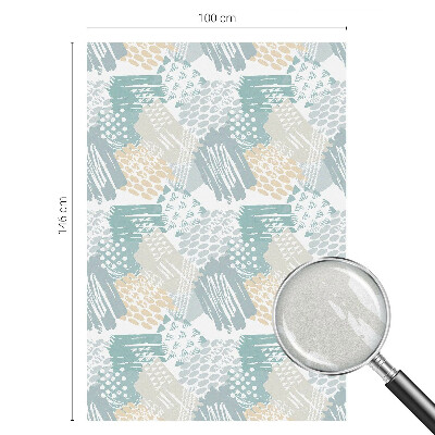 Ochranná fólia na sklo vitráž Abstraktná mozaika