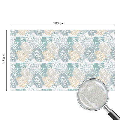 Ochranná fólia na sklo vitráž Abstraktná mozaika