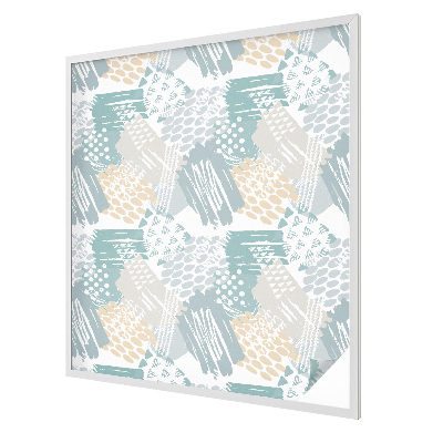 Ochranná fólia na sklo vitráž Abstraktná mozaika