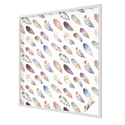 Nepriehľadná fólia na okno Boho perie