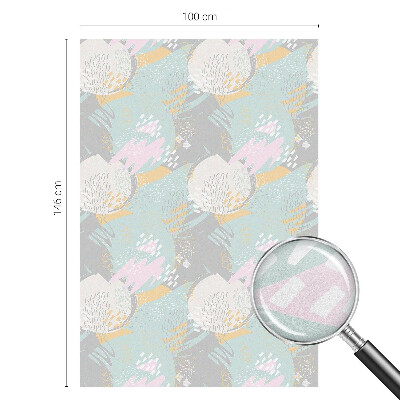 Ochranná fólia na sklo vitráž Abstraktná harmónia