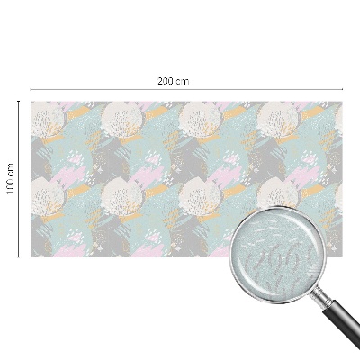 Ochranná fólia na sklo vitráž Abstraktná harmónia