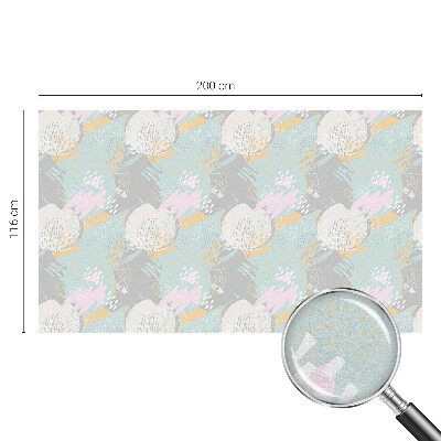 Ochranná fólia na sklo vitráž Abstraktná harmónia