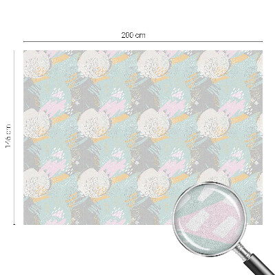 Ochranná fólia na sklo vitráž Abstraktná harmónia