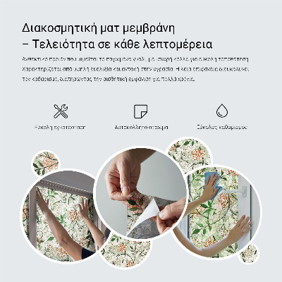 Ochranná fólia na sklo vitráž Abstraktná harmónia