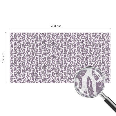 Samolepiaca fólia na sklo vitrážová Ľudové motívy