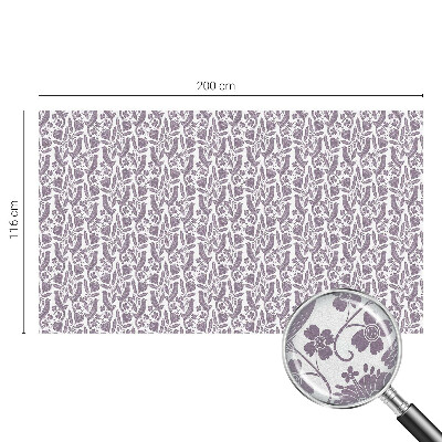 Samolepiaca fólia na sklo vitrážová Ľudové motívy